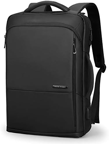 MARK RYDENビジネスリュック 3WAY メンズバックパック 15.6インチラップトップ対応 軽量 大容量 撥水加工 ストナップ収納可能 斜め掛け 通勤 通学 出張 就職活動 旅行（ブラック）