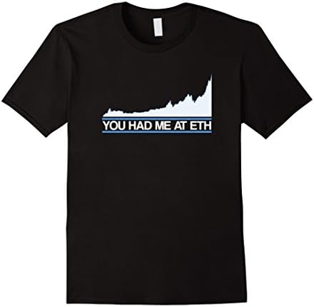 Mens You Had Me at ETH Ethereum T-Shirt | Crypto &amp; Bitcoin Fans XL Black
