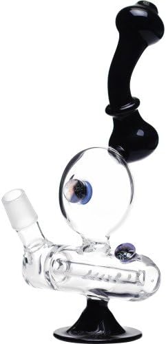 SCIENTIFIC LAB 13-666 - WP INLINE PERC ROUND BODY 10" BLACK MALE 18MM