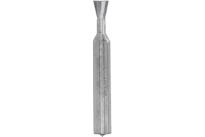 Milling Cutter Dovetail Bit End Mill Universal Shank Carbide 4 Flute Cutting Tool for Working 75 Degree Professional Accessor