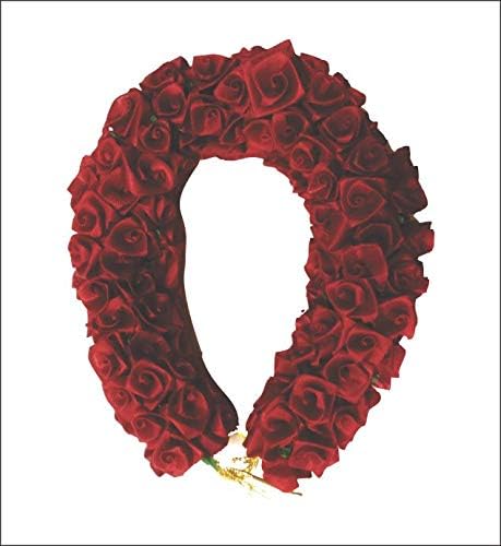 Keshshringar Hair gajra, hair accessories for women, Maroon color, 20 gm, 1 pc
