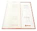 Marcorex Pastry Mat Extra Large with Measurements and Conversion Charts, Non-Stick Non-Slip, Extra-Large Silicone Fondant Mat, Cookie Rolling Dough Mat (Orange)