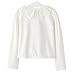 Zhuannian Little Girls Pointelle Shrug Cotton Cardigan