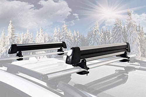 A Plus Car Racks & Carriers Ski/Snowboard Rack-4 Pair Skis or 2 Snowboards