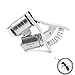 Edoking 60X Zoom Clip-On Type Cellphone Microscope Magnifier with LED/UV Lights for Universal SmartPhones iPhone Samsung HTC Blackberry Nokia Sony and Tablets (silver)