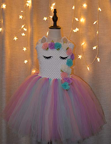 3 Unicorn+Costume+Clothes+Headband+Birthday