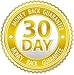 14k REAL White Gold 2mm Thickness Huggie Earrings (10 x 10 mm)