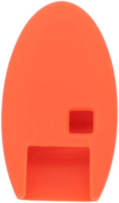 BROVACS Silicone Cover Protector Case Holder Skin Jacket Compatible with NISSAN 3 Button Smart Remote Key Fob CV9501 Orange - Image 4