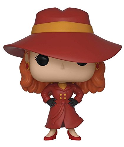 Funko POP! TV: Carmen Sandiego - Carmen Sandiego Collectible Figure, Multicolor