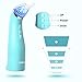 Baby Nasal Aspirator Electric SUMGOTT Nose Cleaner USB Charging with 5 Strengths of Suction Safe Hygienic for Newborn Babies (Green)