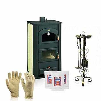 Holzofen Wasserführend Prity mit Backofen, Modell FG W20, Leistung 26 kW
