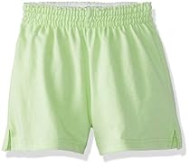 Soffe Big Girls' New Short, Washed Lime, XSM