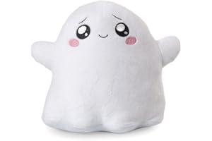 LankyBox Official Merch - Glow in The Dark Ghosty® Plush Toy - Ghosty Plush Toy - Mystery Ghost Lanky Box Plushy - Cute Plushies for Kids - Official Store