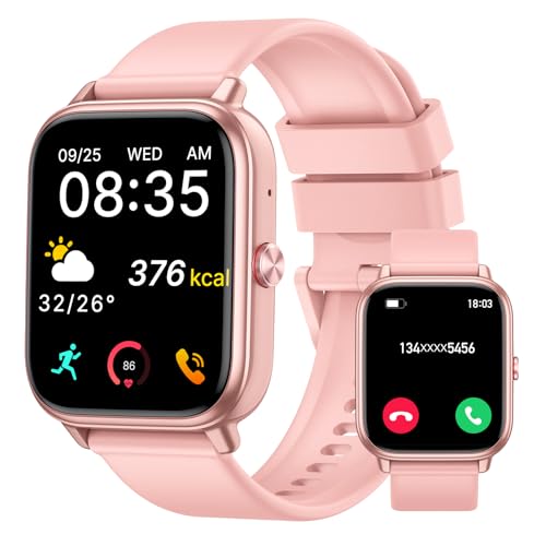 Smart Watches for Women, 20 Days Battery Smart Watch Answer Dial Call Smartwatch 1.83" Fitness Trackers with Heart Rate/Sleep/Fitness Monitor IP68 Waterproof Activity Tracker for Android iOS Watch