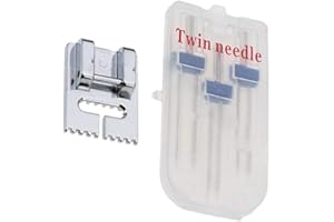 1 Set Twin Stretch Machine Needle Double Twin Needles Twin Needles for Sewing Machine Pins Sewing Machine Double Needle for B