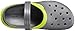 crocs Unisex Duet Max Clog, Graphite/Volt Green, 10 M US Men / 12 M US Women
