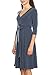 KAYLYN KAYDEN KLKD Women's 3/4 Sleeve Knee Length Self-Tie Faux Wrap Dress Made In U.S.A.
