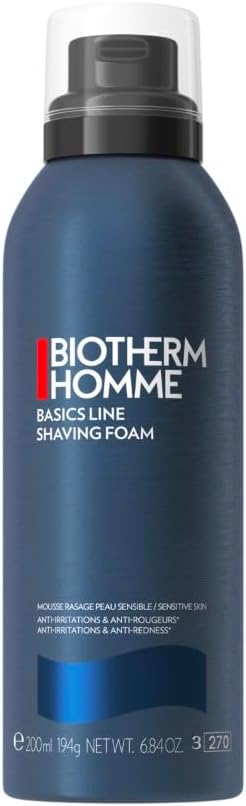 Biotherm Sensitive Skin Shaving Foam 200ml ProComfort Technology