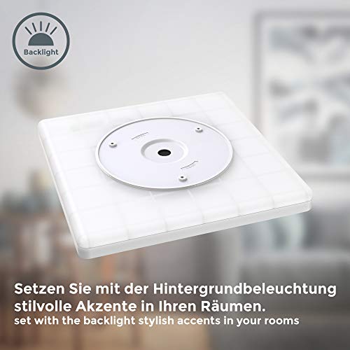 B.K.Licht I LED Paneel I plafondlamp I dimbare plafoniere I lampen dimbaar I ultra vlak I indirect licht I vierkant… - Afbeelding 4
