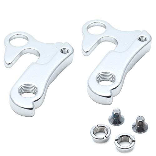 AUTUT 2pcs Universal Bike Derailleur Hanger Frame Gear Tail Hook for Cyclocross Bike, Hybrid Bike, Mountain Bike, Road Racing Bike