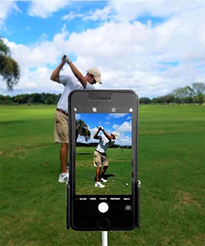 IRON AMERICAN Swing Pure (2 OR 1 Swing Pure) Golf Swing Recording Training Aids - Golf Phone Holder Clip - Record Golf Lessons or Golf Swing/Short Game/Putting - Golf Accessories - Thumbnail 7