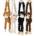 Plush Hanging Monkeys - Size 16