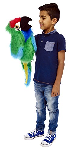 The Puppet Company Large Birds Military Macaw Hand Puppet