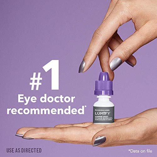 LUMIFY Redness Reliever Eye Drops 0.08 Ounce (2.5mL) Natural Wonders