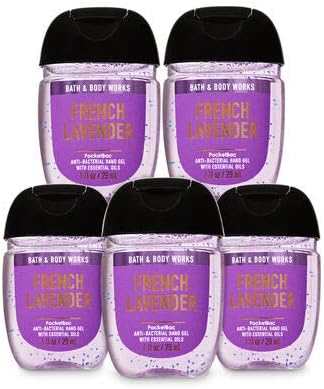 Amazon バスアンドボディワークス 抗菌ハンドジェル フレッシュラベンダー 5個セット 並行輸入品 Bath Body Works ハンドクリーム ハンドローション