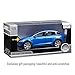 Diecast Model Cars Toy Cars Alloy Pull Back Toy Car with Sound and Light Toy Kids Toys 1/32 Scale (Blue)