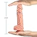 8.5 inch Size Dildo Handsfree Lifelike Relax Massager Dildo Toys with Strong Suction Cup, LUV-SPOT Cock Penis Adult Sex Toy G- Spot for Women, Anal Play
