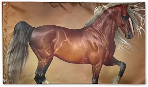 Horse Fly Deluxe Flag, 3 X 5', Multicolor.