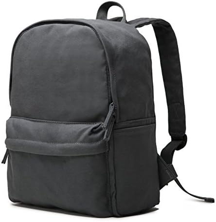 Karitco Plain Canvas Basic Multipurpose Backpack (Grey)