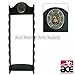 BladesUSA WS-8WX Sword Stand 8-Tiers Wall Mount Sword Stand with Samurai Logo