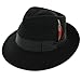 Belfry Gangster 100% Wool Stain-Resistant Crushable Dress Fedora in 4 Colors