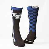 USWAG University of Kentucky Black/Blue Checkerboard Performance Socks