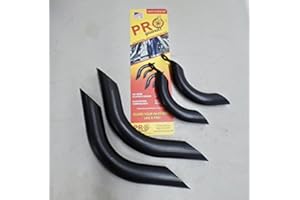 PRO Guards Crash Bar Protectors for Harley Davidson's Front & Rear Black Engine Guard Motorcycle