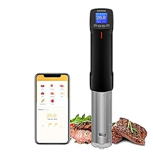 Inkbird ISV-100W Sous Vide WiFi Precision Cooker Precision Cooker Immersion Circulator, Temperature Time and Touch…