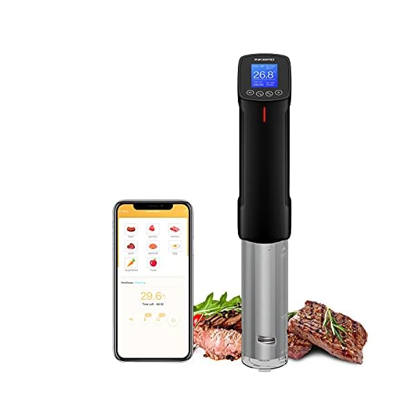 Inkbird ISV-100W Sous Vide WiFi Precision Cooker Precision Cooker Immersion Circulator, Temperature Time and Touch…
