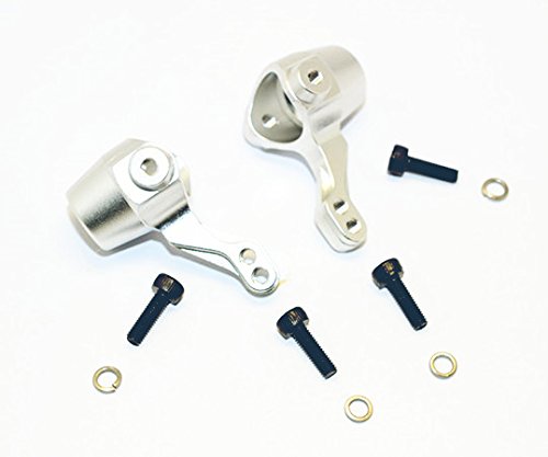 HPI BULLET3.0 MT ST KEN BLOCK WR8 FLUX Upgrade Parts Aluminum Alloy Front Knuckle Arm-1PR SET For 101208 Silver