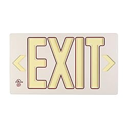 UL Listed 50 foot Jessup Glo Brite 7130-B Exit