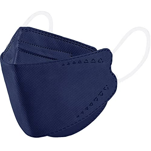 KF94 Mask, 50PCS Face Masks, Navy Blue Disposable Masks Pricepulse