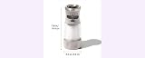OXO Good Grips Contoured Mess-Free Salt Grinder - Adjustable Ceramic Mill view 6