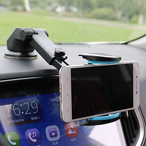 LKJLDKJ Car phone holder accessories suction cup automatic instrument panel windshield mobile phone telescopic bracketCar phone holder