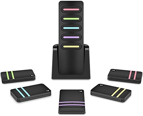 EALNK Key Finder Wireless RF Item Locator Remote Control Finder Phone Locator, House Smart Tracker (1 Transmitter and 5 Receivers)