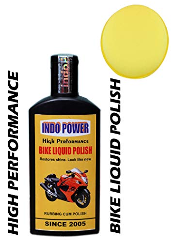 INDOPOWER KG1215-BIKE Liquid Polish(High Performance) 100ml.+ One Foam Applicator Pad.