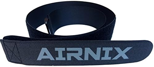 AIRNIX 10X 40" x 1.5" Hook and Loop Nylon Cinch Straps, Reusable Fastening, Securing, Cable Straps