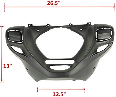 Matte Black Front Lower Cowl Fairing For Honda Goldwing GL1800 12-14 F6B 13-15