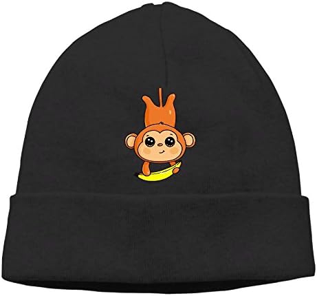 Monkey Cute Men's&Women's Skull Beanie Cap Winter Warm Daily Hat