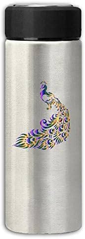 Peacock Stainless Steel Insulated 350ml \r\nGym Vacuum Cup Water Bottle